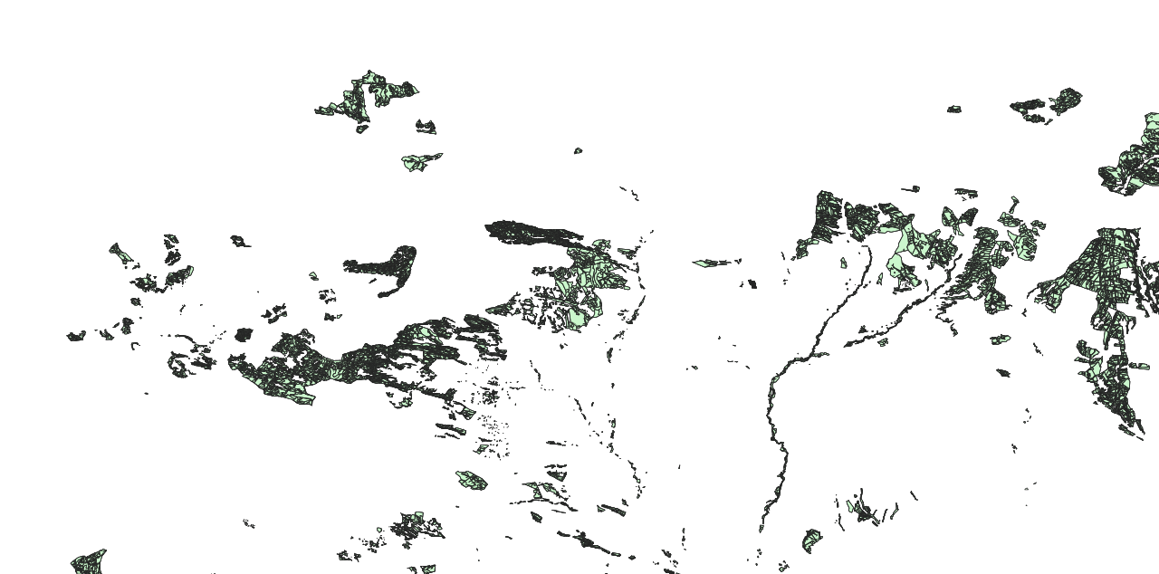 Tipo de masa forestal (especies dominantes) - provincia de Leon